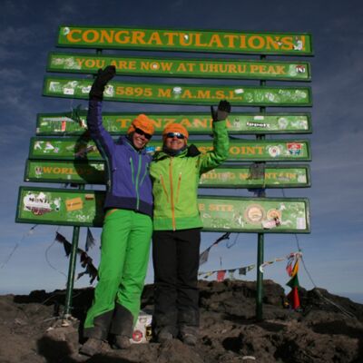 Kilimandscharo und Mount Meru